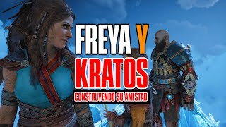 Así se construye un SHIPEO entre la amistad de FREYA y KRATOS | God Of War Ragnarok RECOPILACION