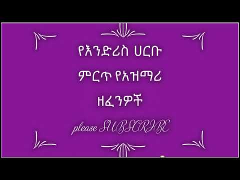 Best Ethiopian Azmari 2 Music Endris Harbu