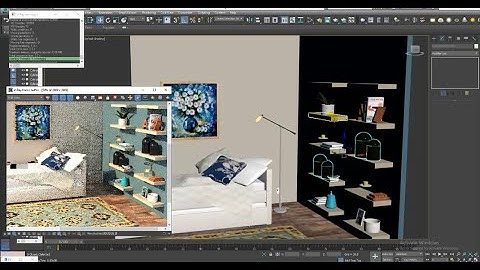 3DsMax Tutorials, Learn 3D Modeling a Modern Stylish Interior from Scratch in 3dsmax ( Part 8)