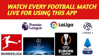 The best app to watch every football match of the 2021/22 season for free screenshot 1