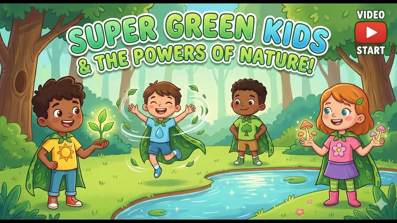 How Super Green Kids Got Their Powers from Nature
