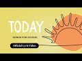 Today I Official Lyric Video I Songs For School Today Positivity School 