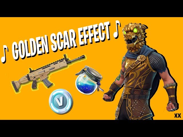 Golden scar fortnite song lyrics