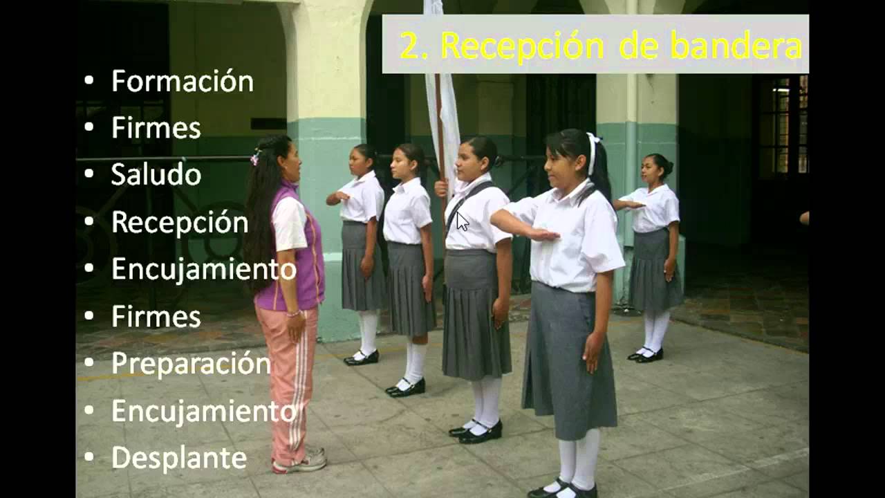 Como Ensayar Una Escolta De Primaria