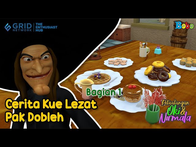 Dongeng Bahasa Indonesia  - Cerita Kue Lezat Pak Dobleh Bagian 1- Oki Nirmala class=