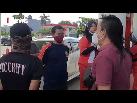 Harga BBM Naik,Pengendara Ribut Dengan Petugas SPBU di Tangerang #iNewsMalam 03/09