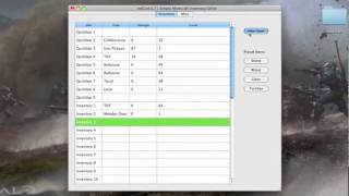 Inventory editor for Mac