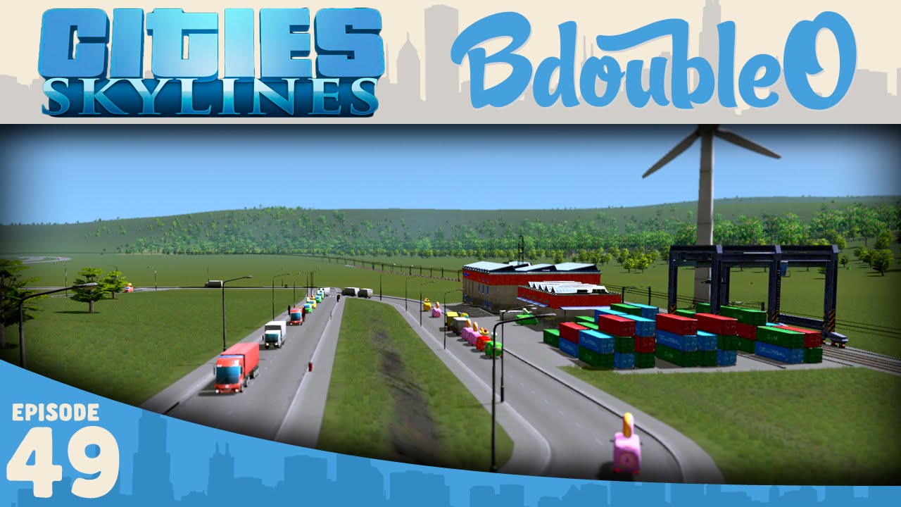 gaming logo Cities Skylines :: NICE TRAIN SETUP! Part 49 [Cities Skylines Gameplay w/ BdoubleO100]