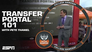 Transfer Portal 101 with Pete Thamel ✏️ | College GameDay