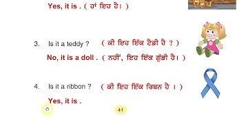 lesson 4, page 41-42, class 3, The clock-my friend, (Exercise  ),RAINBOW English , PSEB