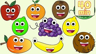 Fruits Songs For Kids | Every Fruit Song by English Tree TV