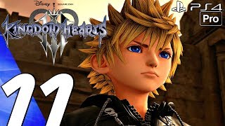 Kingdom Hearts 3 - English Walkthrough Part 11 - End of Organization XIII (Full Game) PS4 PRO