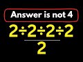 This Simple Math Question Stumps Everyone!