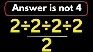 This Simple Math Question Stumps Everyone!