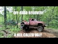 JEEP BUGGY ON UGLY HILL OFF ROAD RECOVERY by BSF Recovery Team