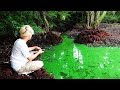 緑色の流れ込みにルアーを投げたらすごかった。