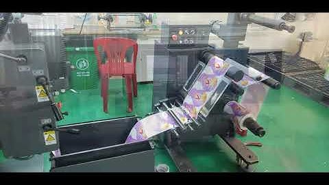 Máy in Flexo nhãn cuộn