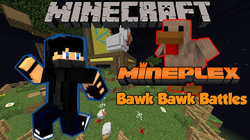 Mineplex Bawk Bawk Battles | Mineplex Newest Mini-Game | DarkWielder