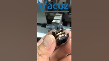 UU9.8 10.5 Filter Transformer Coil Semi Automatic Pin Cutting Machine