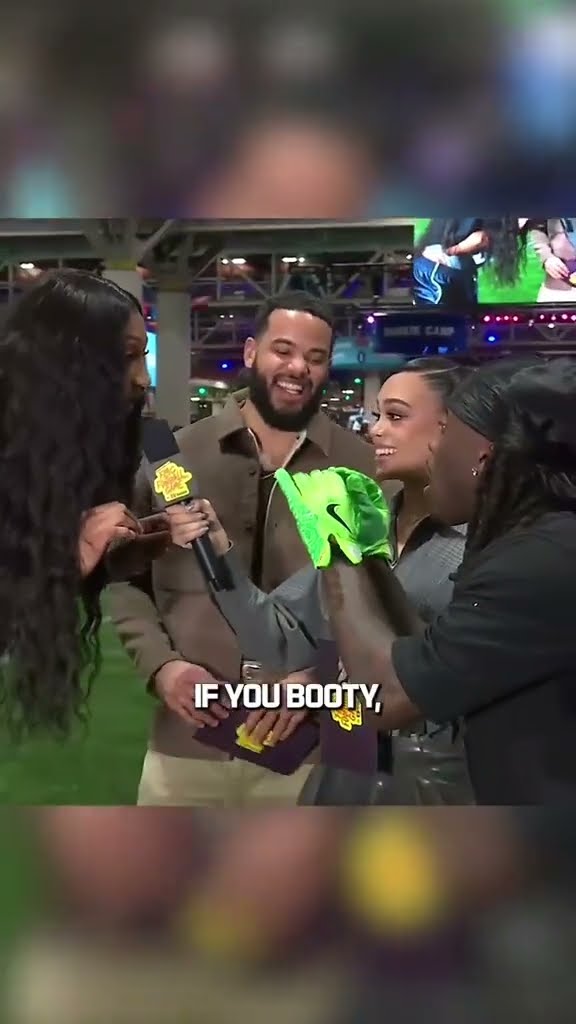 if you booty, you booty!  ? #kaicenat #angelreese #flagfootball #superbowl #nfl