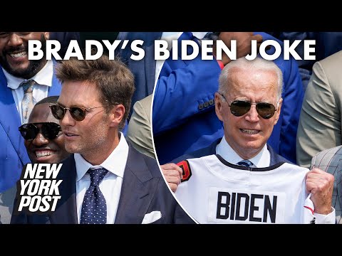 Tom Brady jokes with Biden about election results, ‘Sleepy Joe’ nickname | New York Post