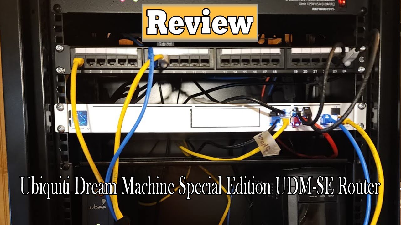 Ubiquiti Dream Machine Special Edition UDM-SE Router Review - Upgrading ...