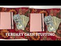 Cash Envelope Stuffing $720| February 2021 Sinking Funds| LaKayB TV