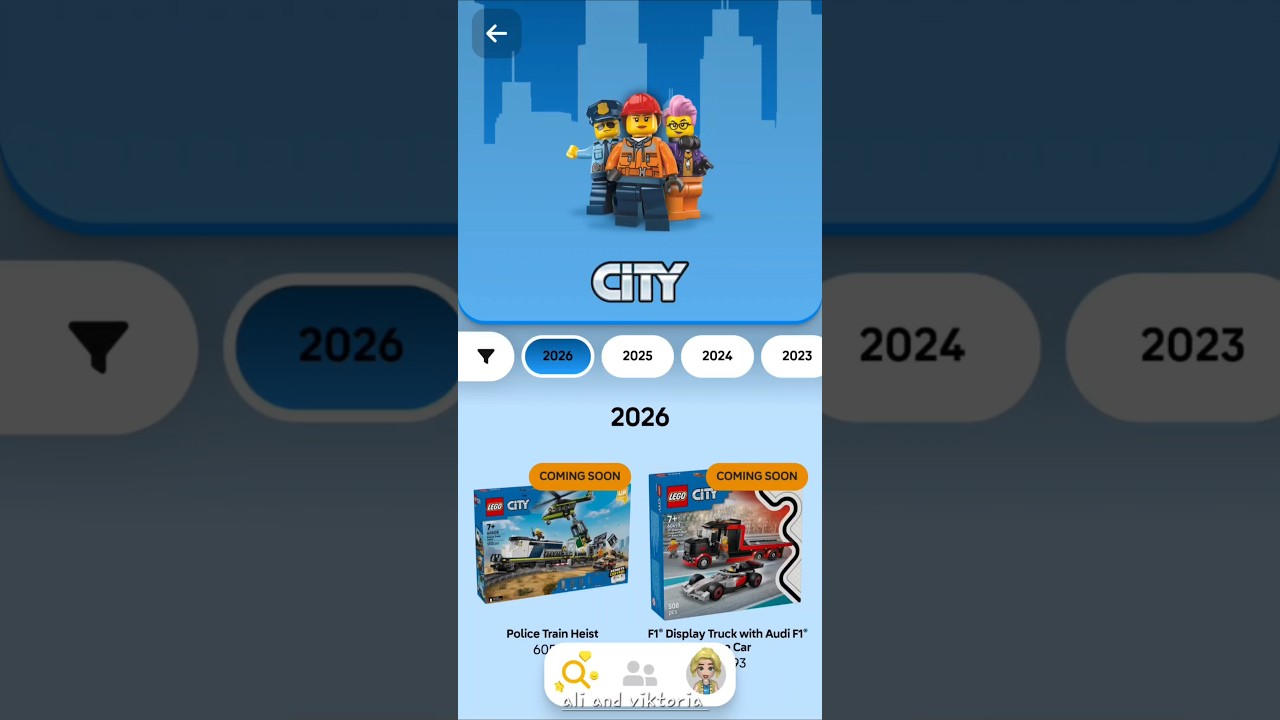 2026 New LEGO CITY: Police Train Heist 