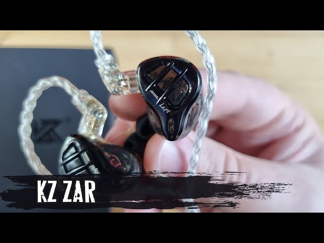 Вакуумні навушники KZ Audio ZAR BLACK without mic
