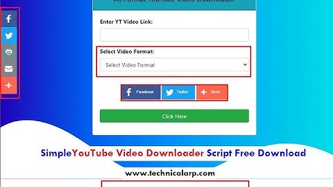make Youtube video thamnail downloader website in blogger.youtube video downloader script  blooger