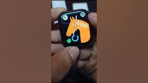 Apple logo in Smartwatch| #youtubeshorts  #smartwatch #applewatch