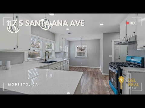117 S Santa Ana Ave, Modesto, CA home video tour