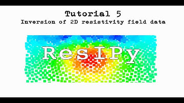 Tutorial 05 - 2D resistivity field data inversion