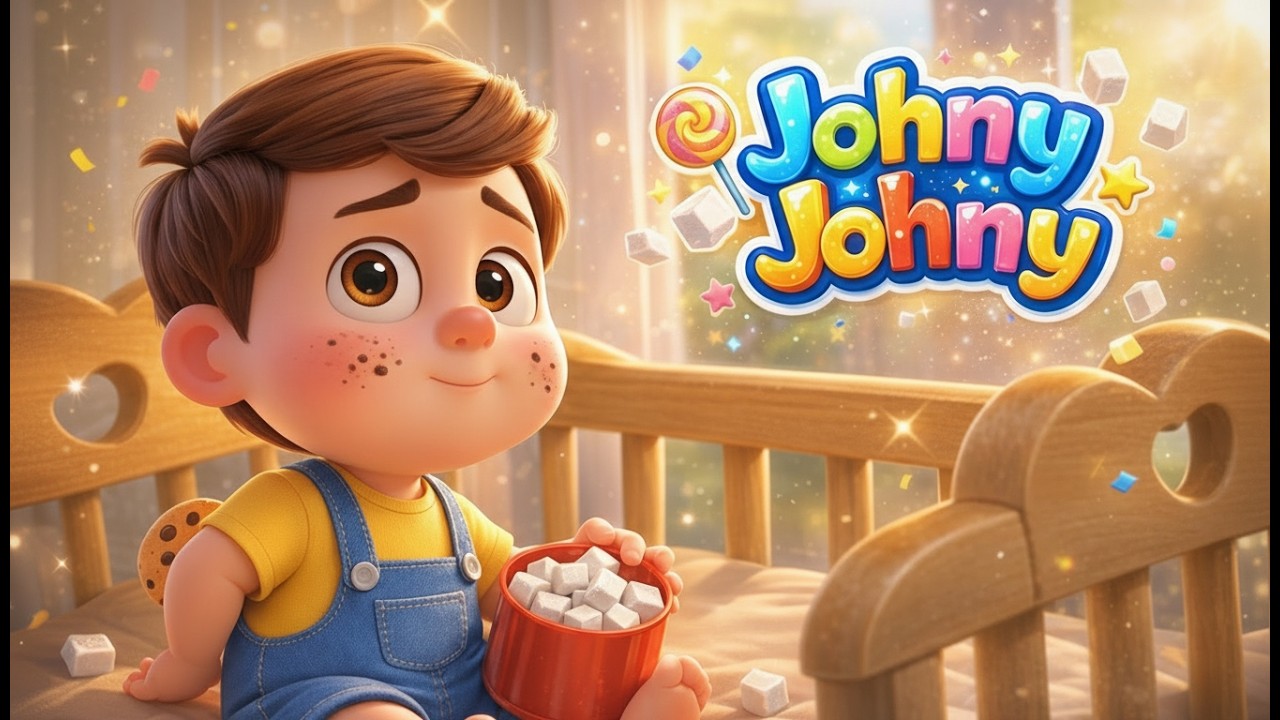 Джонни Джонни Да, папа 👶 | Здоровые привычки | Детская песня | Лучшие песни для детей.