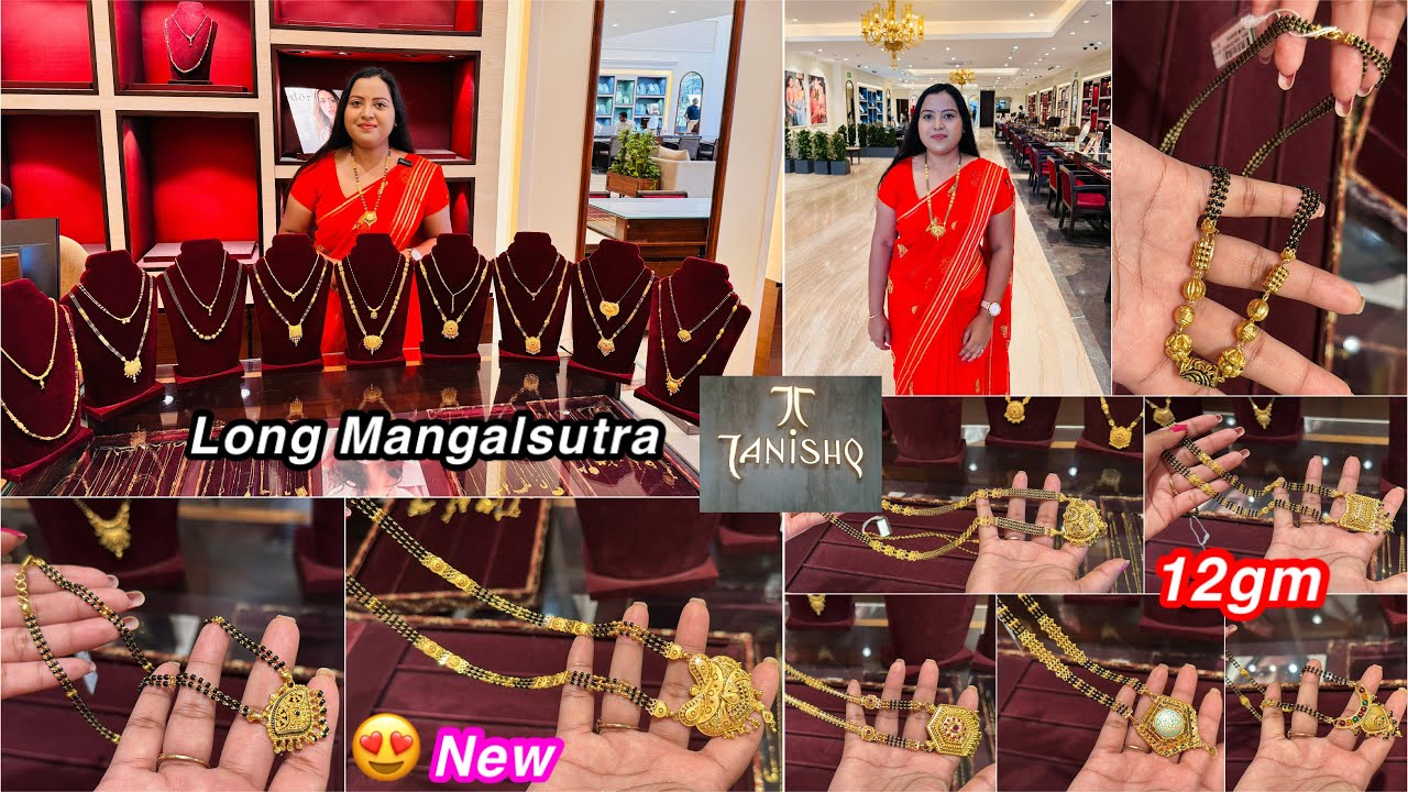 Tanishq extremely beautiful😍New traditional Gold long Mangalsutra designs|😲2025 Long Mangalsutras ♥️