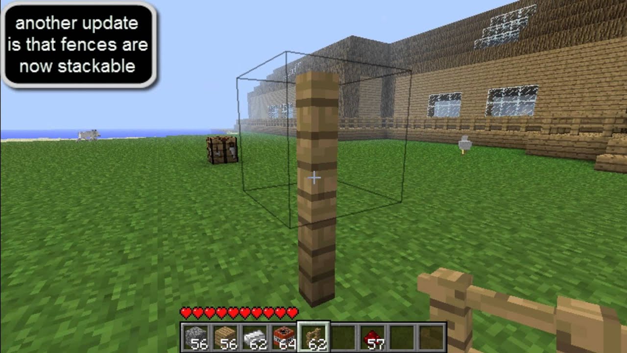 Minecraft beta 1.7_01 update - YouTube