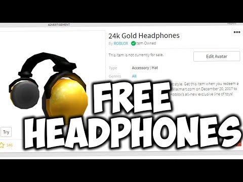 Free Headphones On Roblox Youtube - free headphones roblox