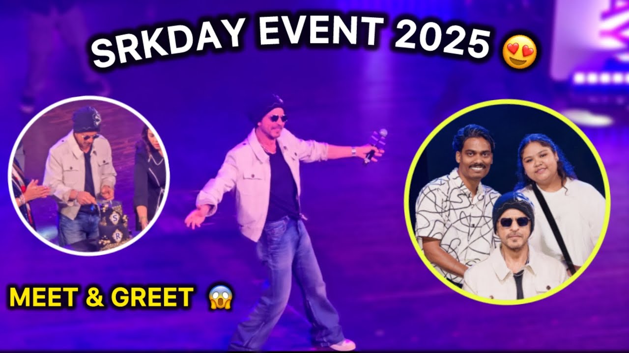 SRK 60th Birthday Celebration 🎂 | SRKDAY 2025 | Shahrukh Khan | Srk Fans Event 2025 