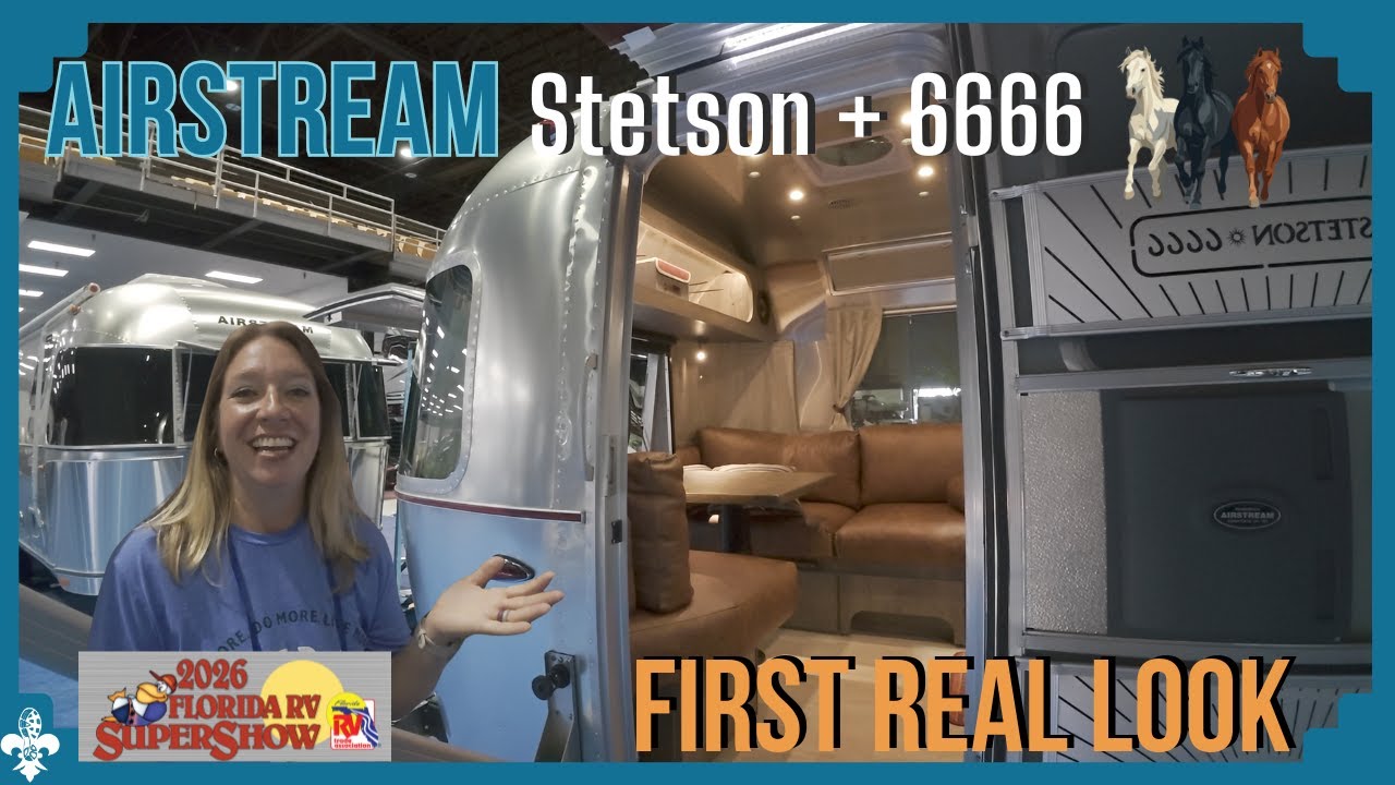 First Look at 2026 Airstream Stetson + 6666 Trailer Collaboration