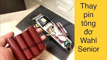Thay pin tông đơ cắt tóc Các loại , thay pin tông đơ wahl, thay pin codos, thay pin tông đơ philips