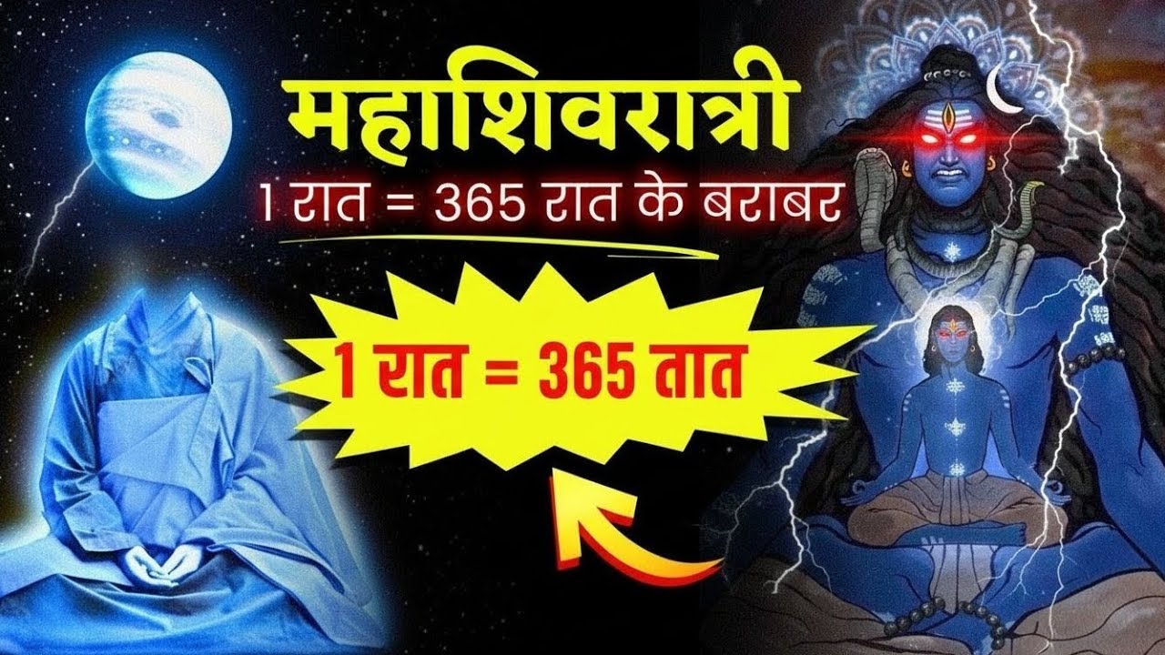 महाशिवरात्रि की वो सच्चाई जो आज तक छिपाई गई | यह रात इंसान की किस्मत और चेतना दोनों बदल देती है