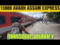 15909 guwahati to ghaziabad avadh assam express journey in  indias daily running longest train
