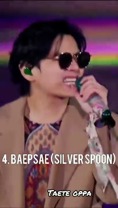 Top 5 Taehyung's Rockstar growl🔥