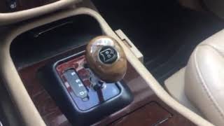 Brabus ML 58 manual shift mode