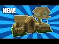 Minecraft house tutorial   4 large wooden surival house how to build