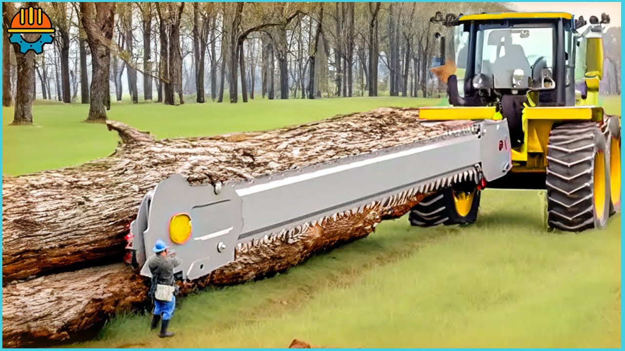 99 Amazing Fastest Big Wood Chainsaw Machines Working At Another Level ...