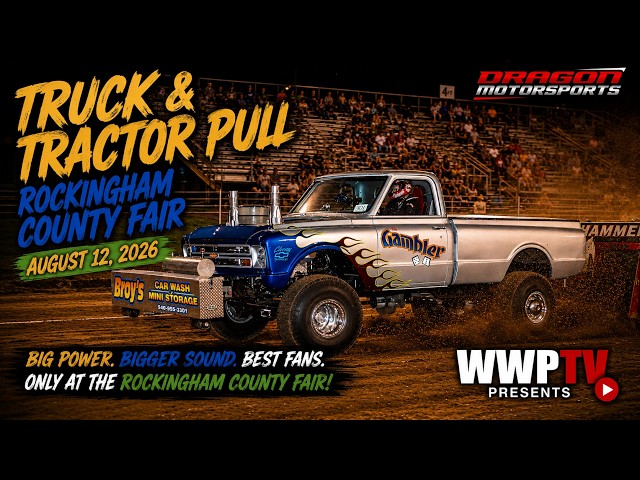 Rockingham County Fair Pull Harrisonburg August 12 2026 - YouTube