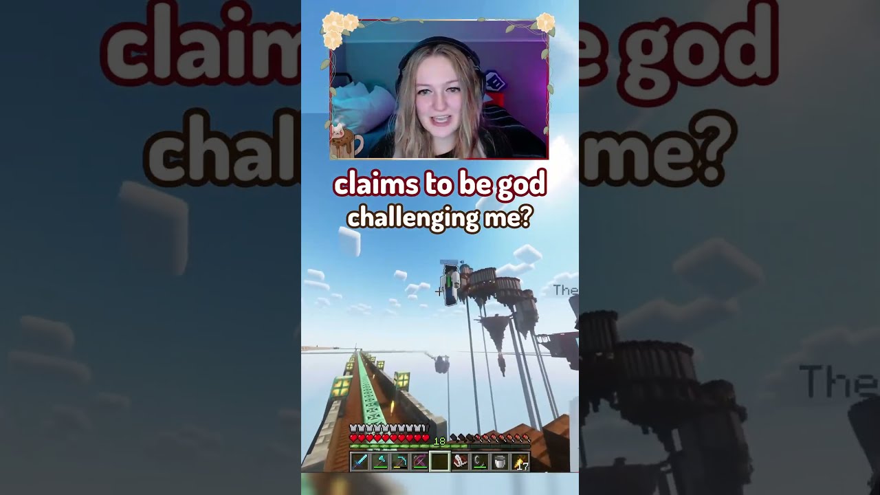 Divine Intervention🔥 #shorts #minecraft #skyblockkingdoms #minecraftclips #minecraftmemes #sbk