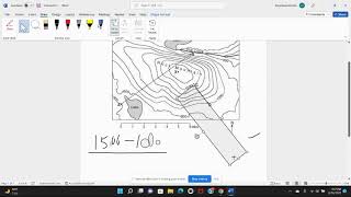 Gradient for topo map worksheet