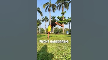 Front handspring 12/100 day’s 100 flip’s challenge #hyperhookaashish